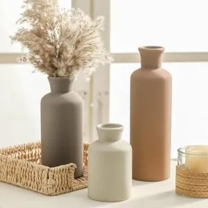 Modern Neutral Ceramic Vases